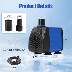 AQUANEAT gros plan de l'impeller montrant détail interne pour nettoyage simple