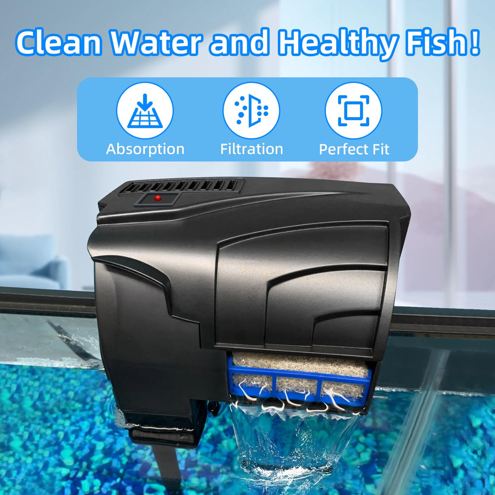 AQUANEAT mise en situation dans aquarium illustrant bénéfice pour poissons