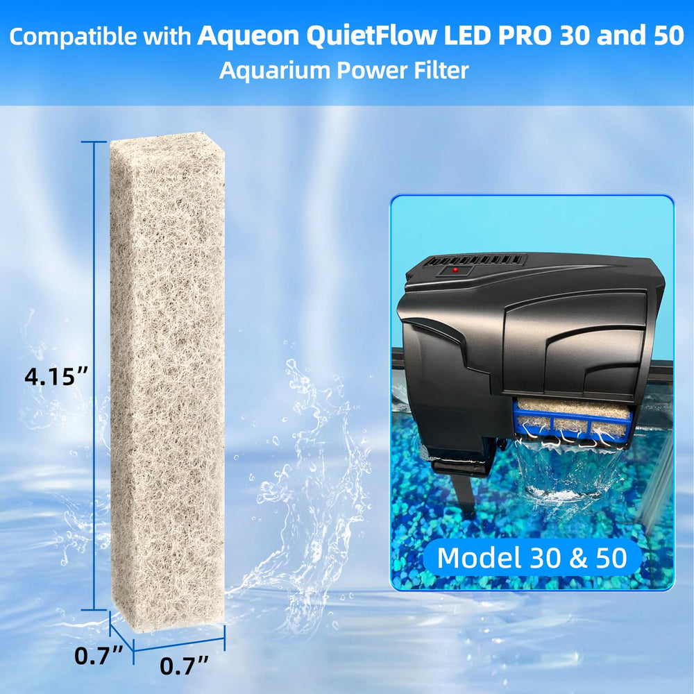 AQUANEAT tampon gros plan fibres denses capturant particules de manière efficace