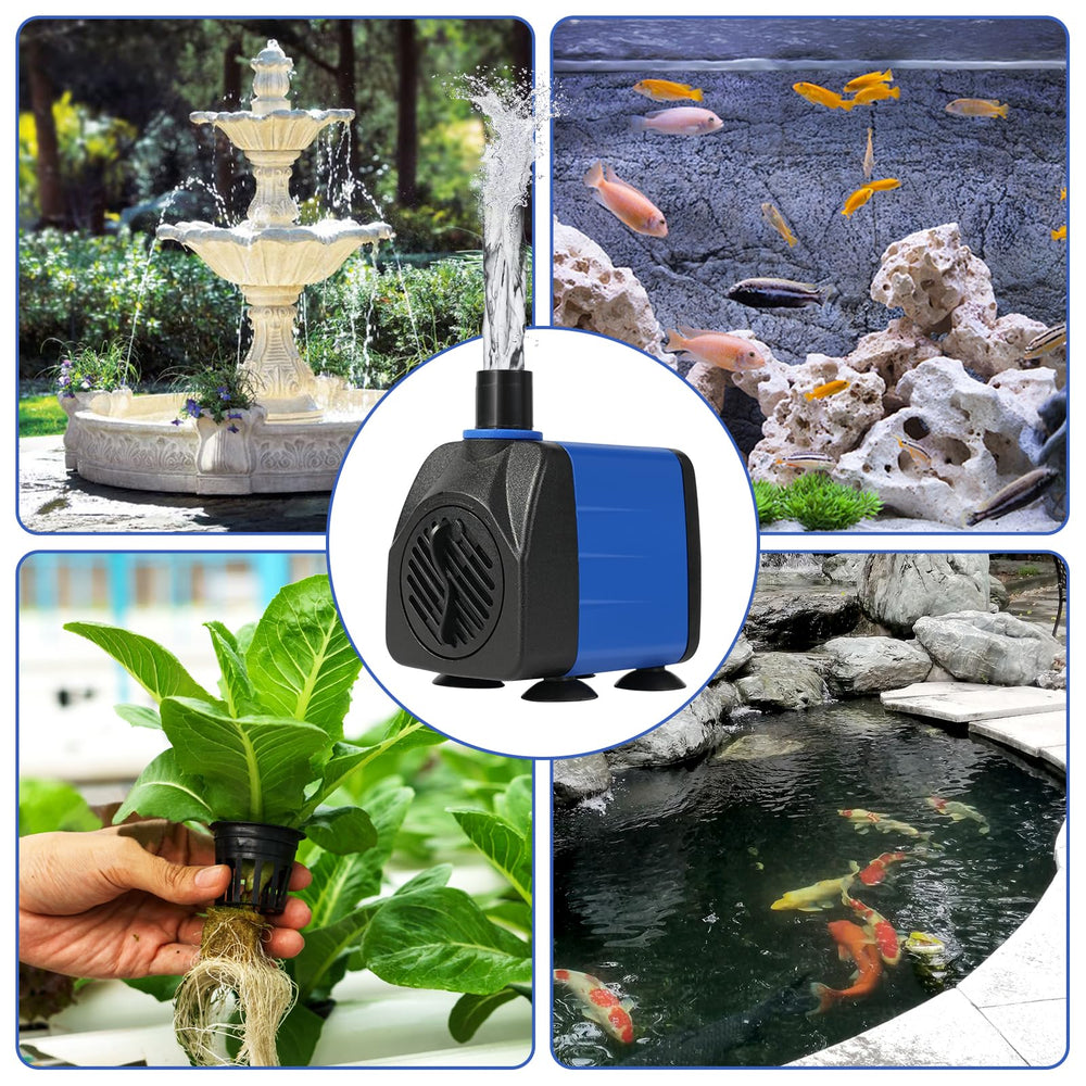 AQUANEAT ventouses collées sous la pompe garantissant une fixation stable