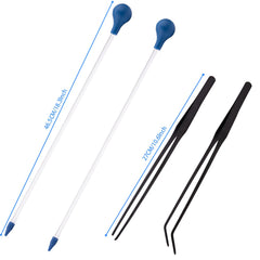 Aquarium Choice seringues longues ensemble montrant robustesse et portée