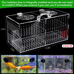 Aquarium Choice tube de nourrissage et couvercle, alimentation ciblée facile