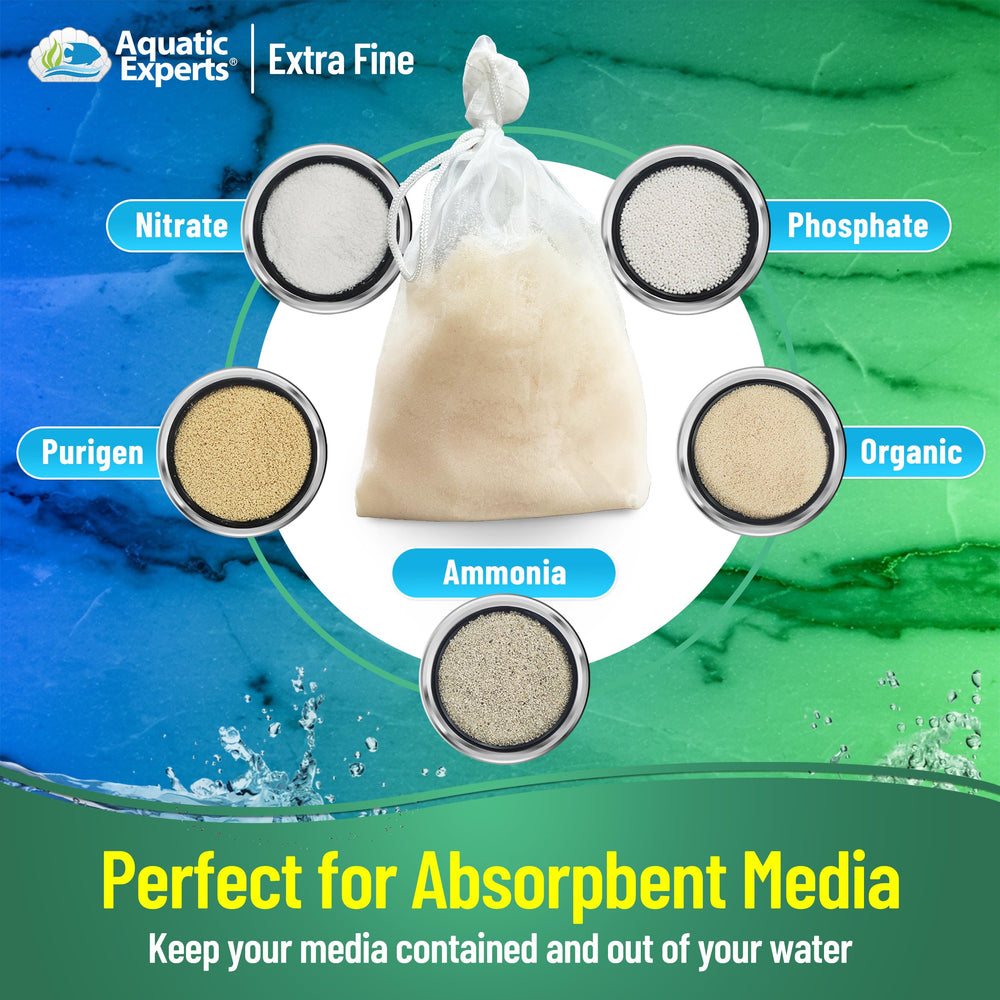 Aquatic Experts comparaison de taille 3x8 pouces montrant ajustement facile