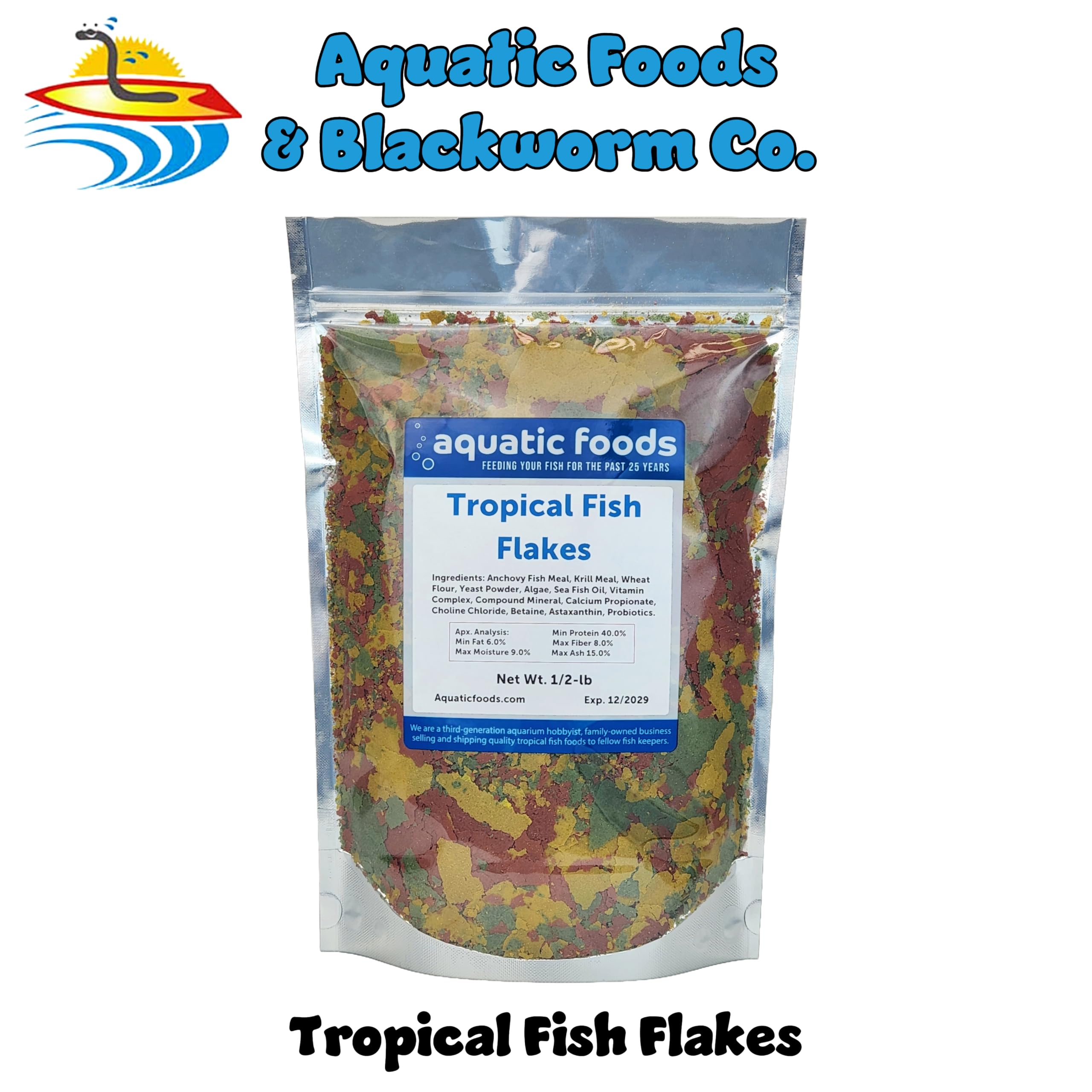Aquatic Foods Inc gros plan sur flocons riches en protéines pour meilleure appétence