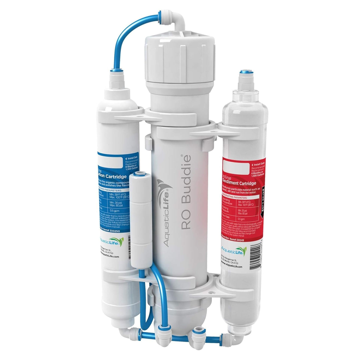 Aquatic Life RO Buddie vue avant montrant design compact et installation facile
