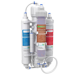 Aquatic Life vue avant du système RO Buddie montrant boîtier compact et connexions, économie d'espace