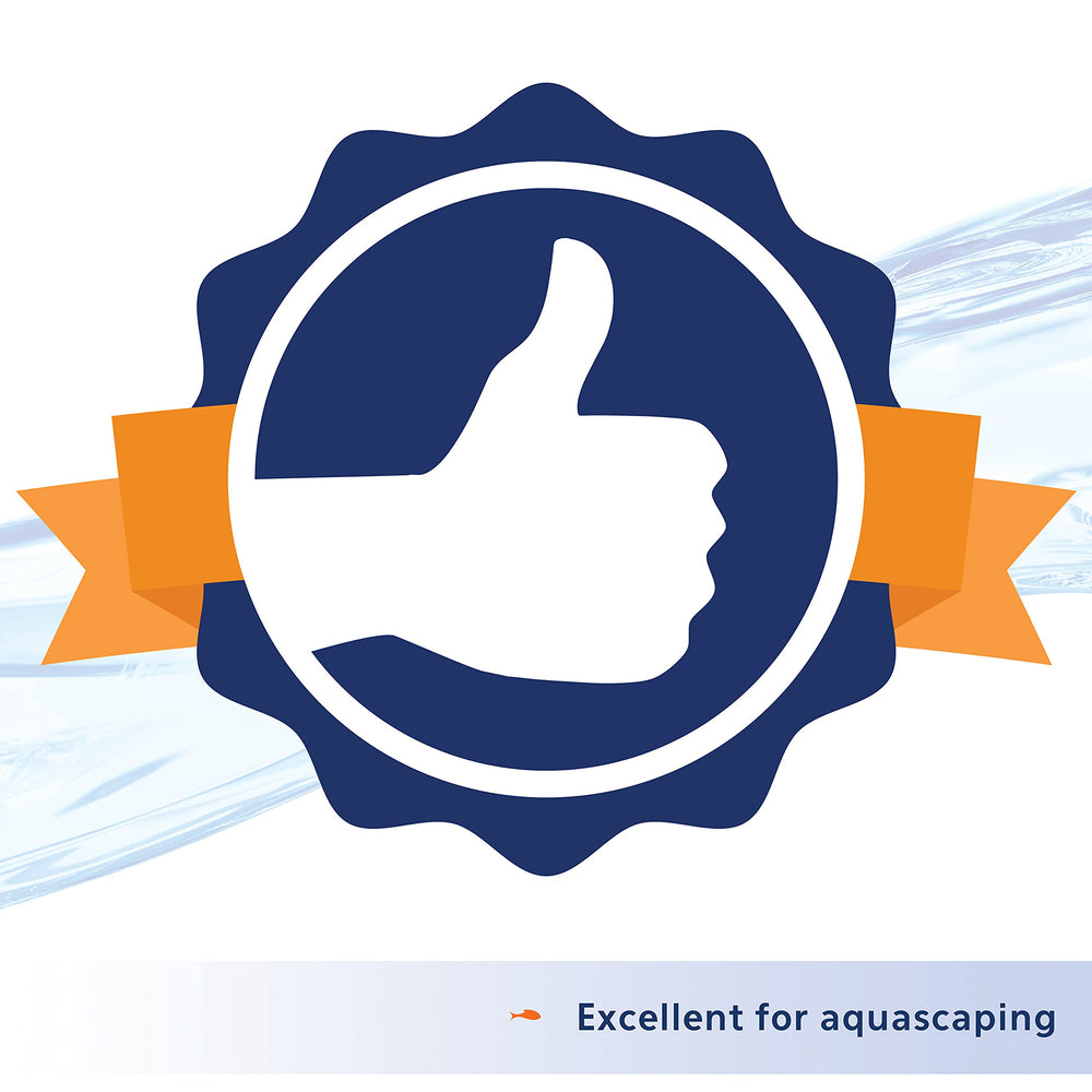 Aqueon aquascape fini démontrant esthétique et stabilité