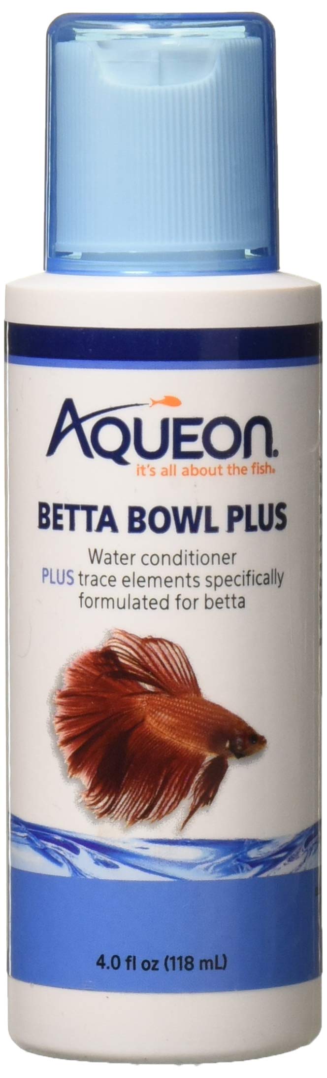 Aqueon flacon avant packaging montrant l'étiquette et protection rapide de l'eau