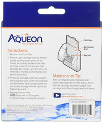 Aqueon détail fibre dense de la cartouche 06084 pour filtration efficace