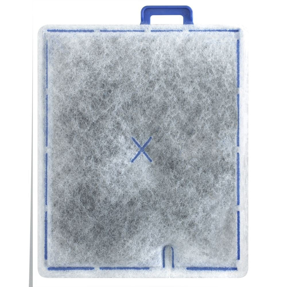 Aqueon gros plan sur flocage dense illustrant capture efficace des particules
