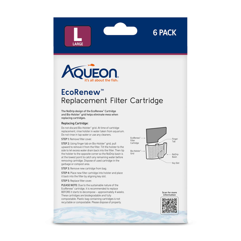 Aqueon emballage avec étiquetage durable signalant responsabilité