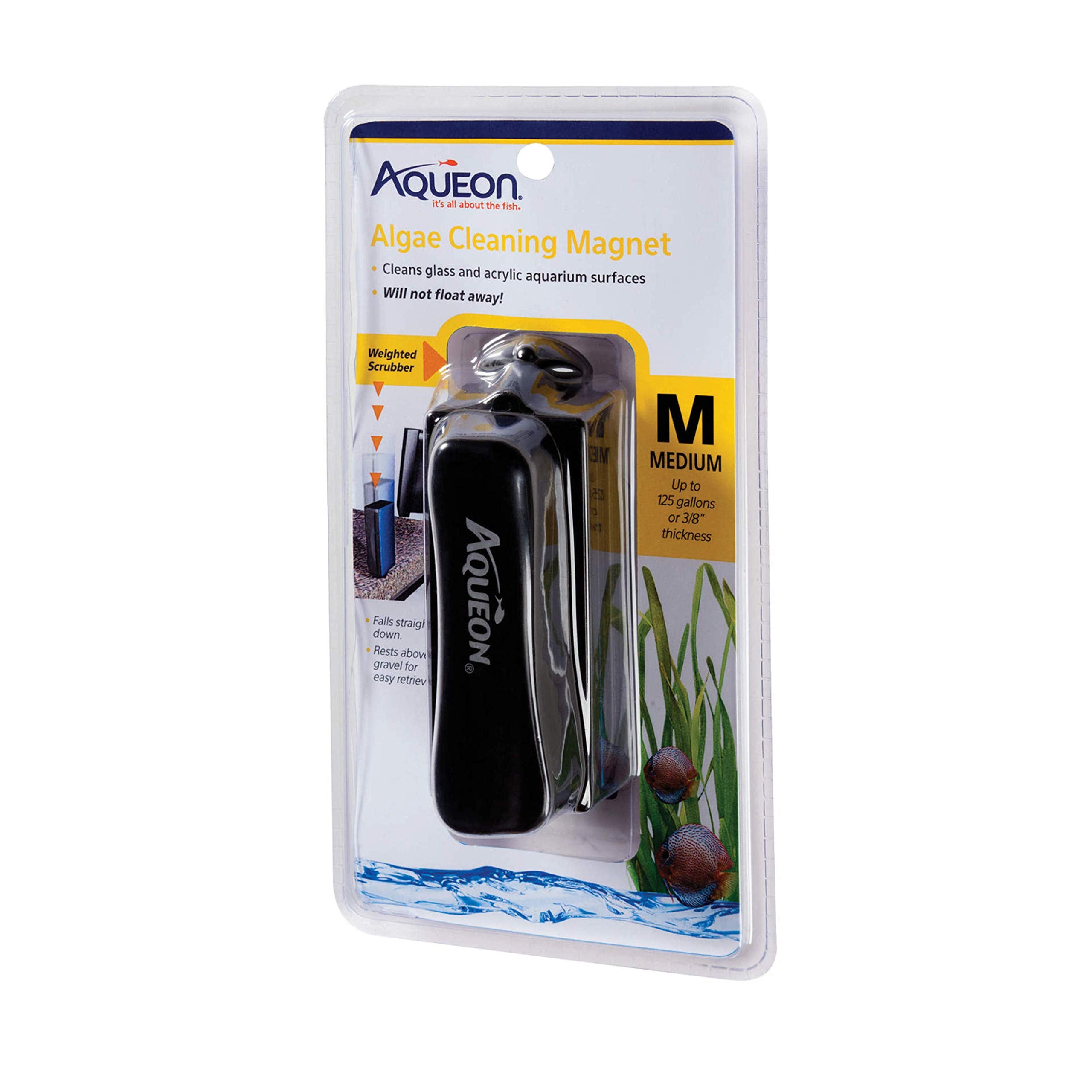 Aqueon vue avant du nettoyeur magnétique montrant le design pratique