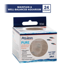 Aqueon perles PURE gélifiées prêtes au dosage pour stabiliser l'aquarium