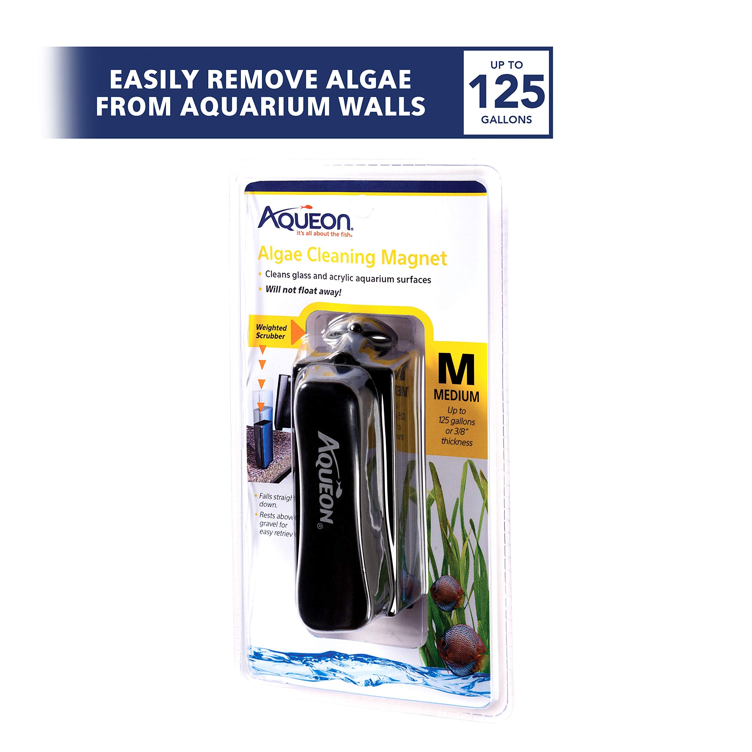 Aqueon gros plan sur le tampon montrant la texture et efficacité