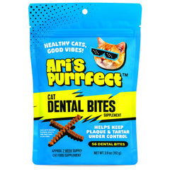 ARI'S PURRFECT emballage avant montrant format pratique et bénéfice hygiène