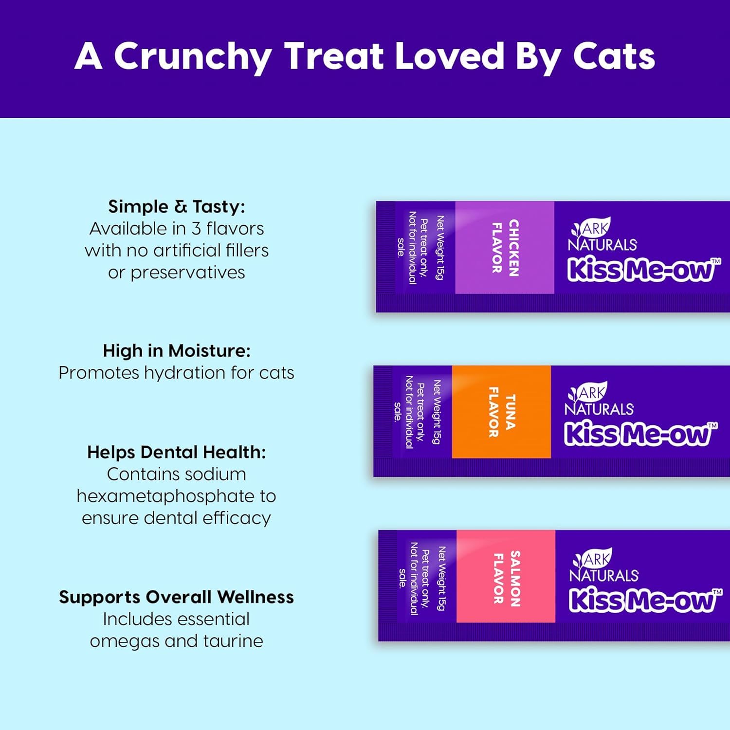 ARK NATURALS chat qui lèche directement du tube, favorise entretien quotidien