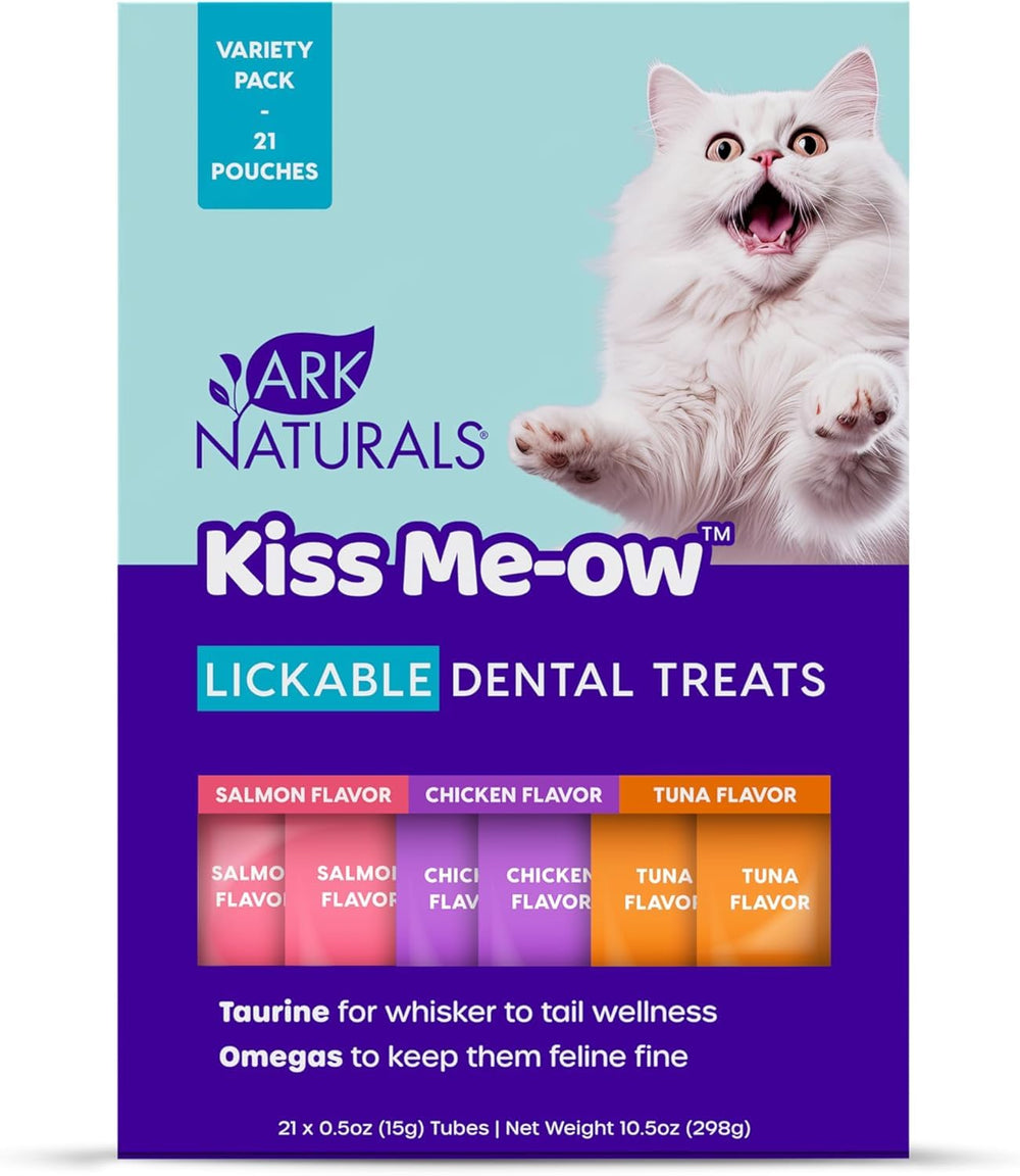 ARK NATURALS texture lickable en gros plan illustrant consistance appétente