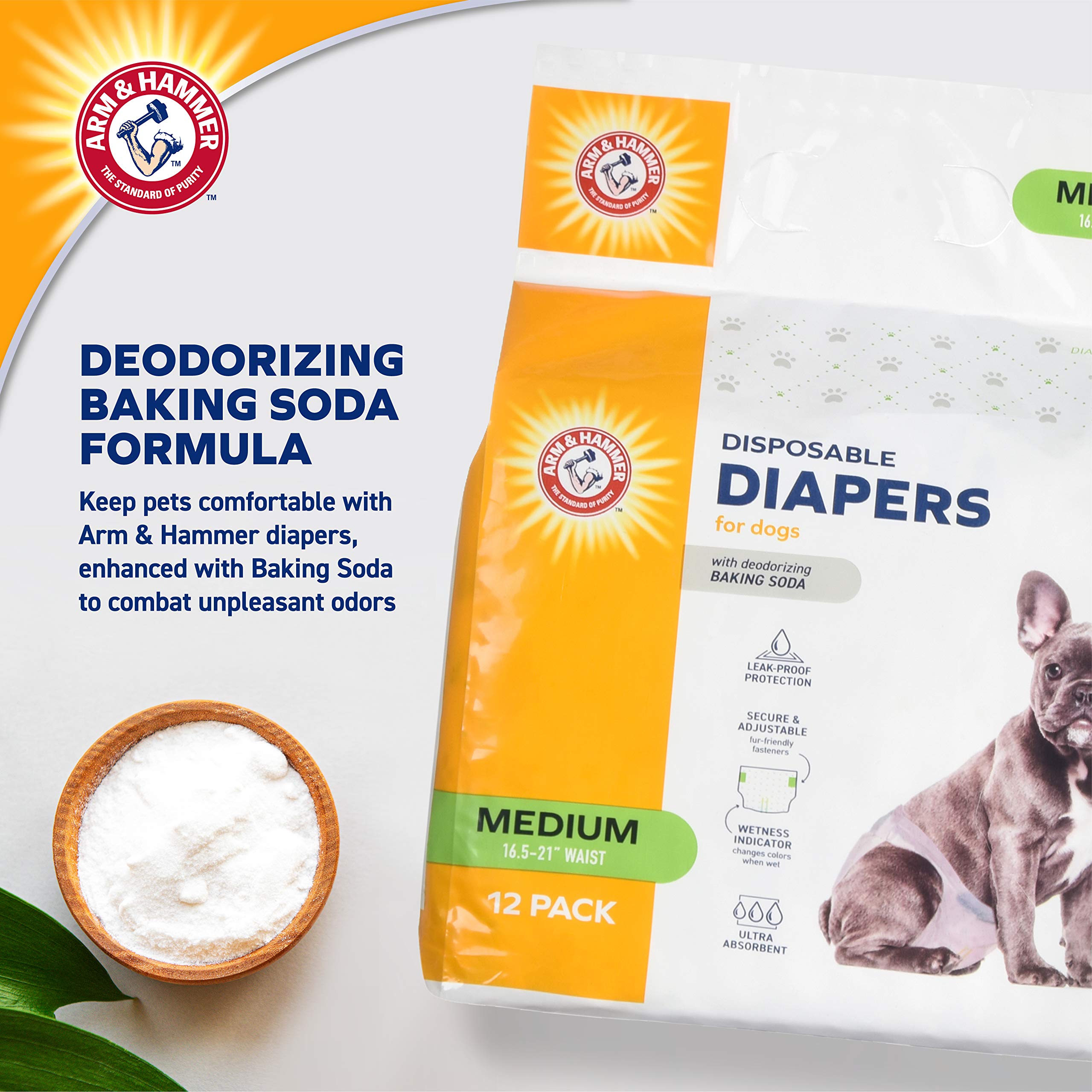 Arm & Hammer détail des attaches conçues pour ne pas accrocher le pelage