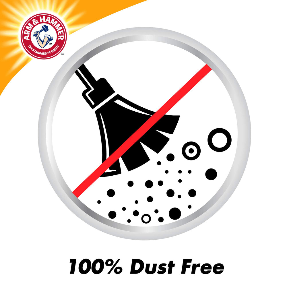 ARM & HAMMER étiquette bicarbonate indiquant neutralisation d'odeurs
