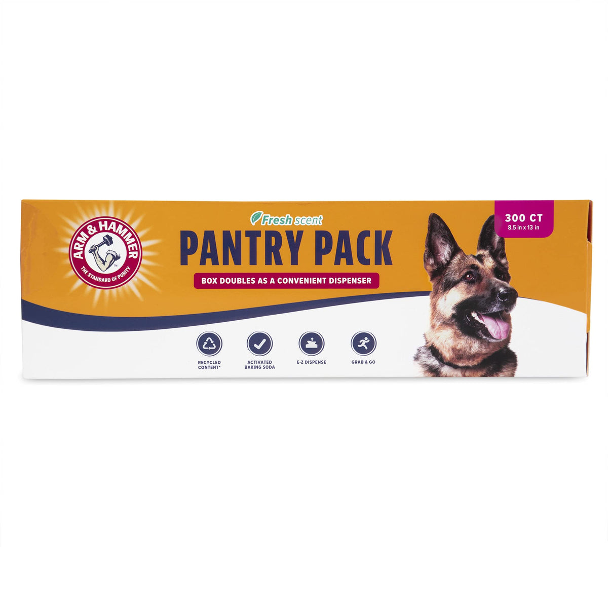 Arm & Hammer boîte distributeur pratique pour prise rapide et rangement