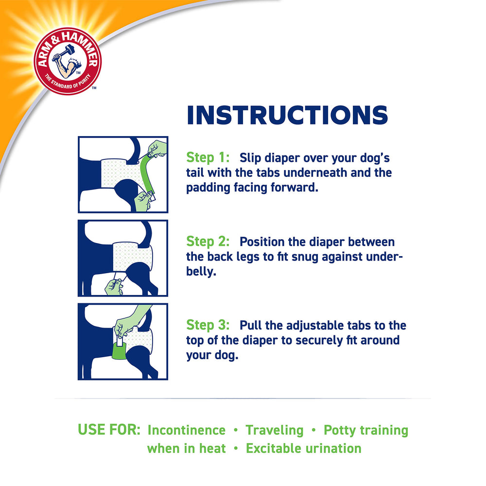 Arm & Hammer représentation de la mesure taille pour ajustement sûr