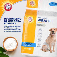 ARM & HAMMER fermeture velcro ajustable maintien sûr et confortable