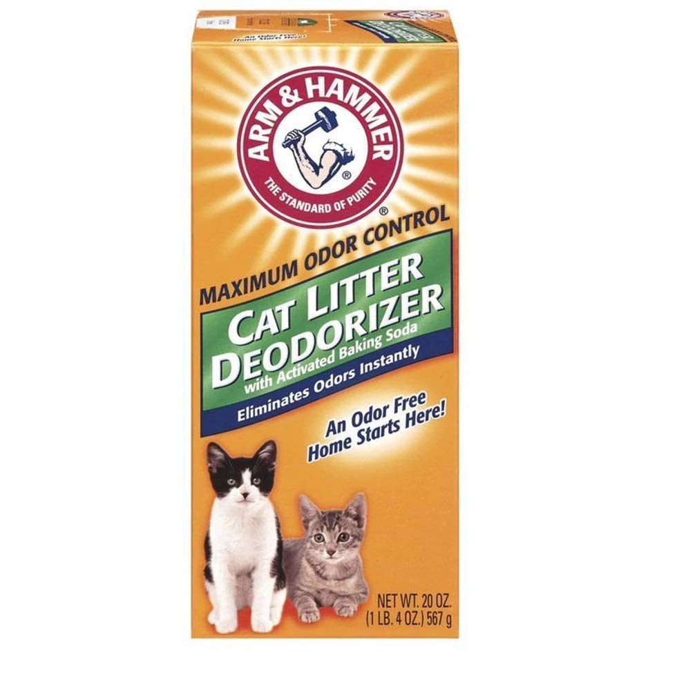 ARM & HAMMER boîte face avant montrant le produit et neutralisant des odeurs