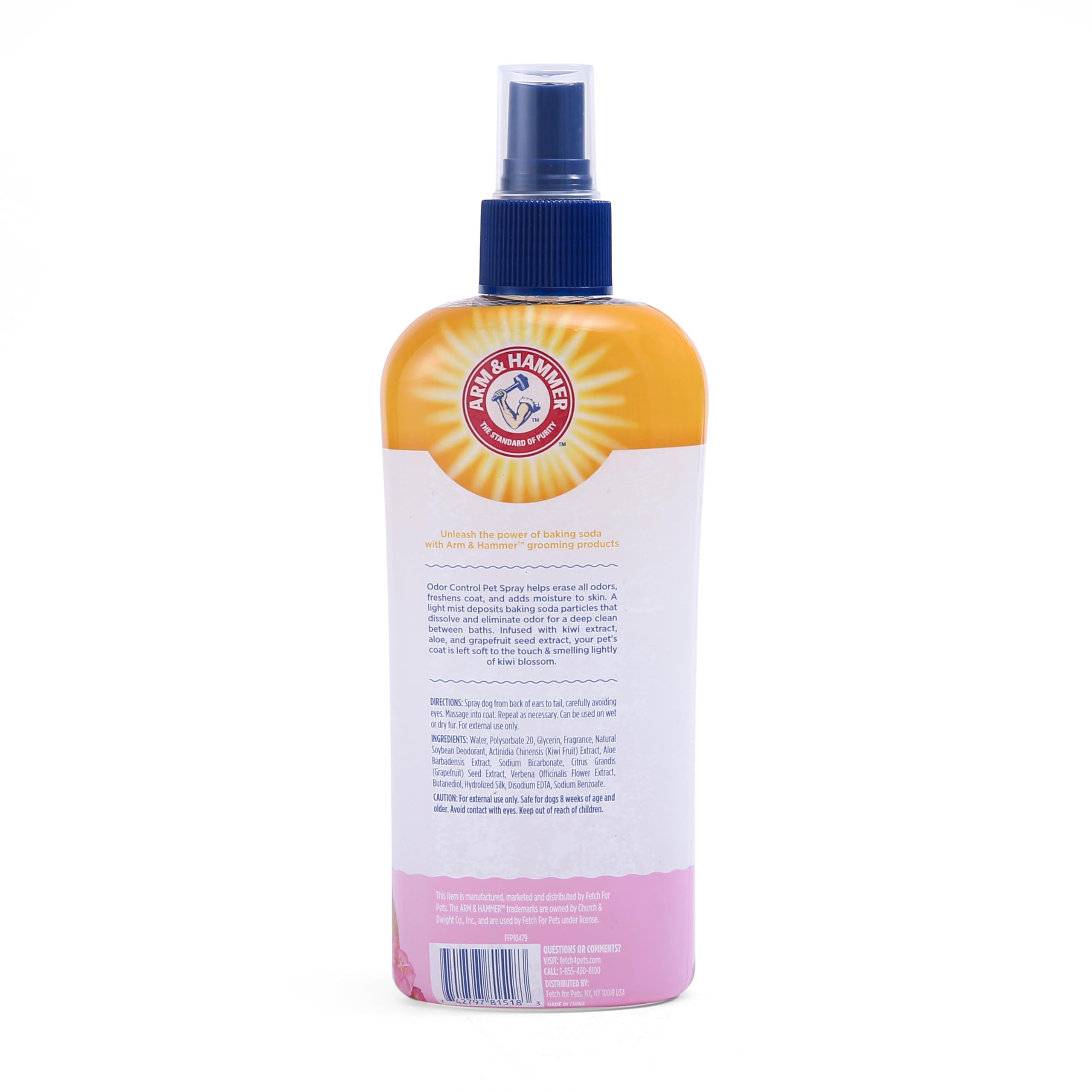 ARM & HAMMER usage sur chiot en promenade pour garder odeur fraîche