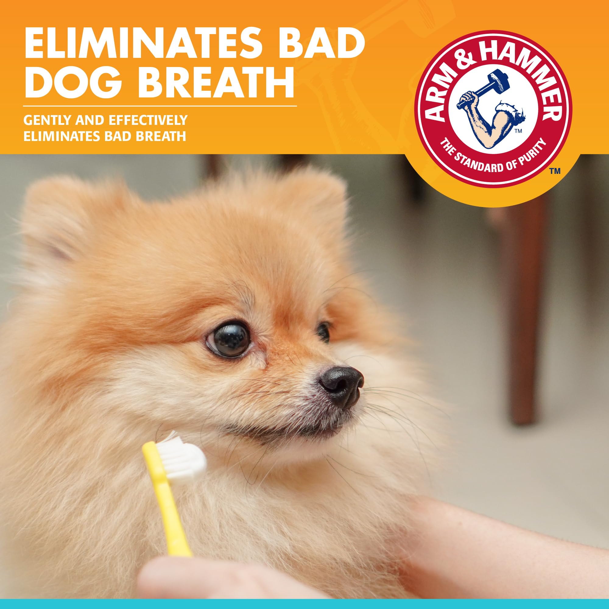Arm & Hammer gel texture visible indiquant action enzymatique nettoyante