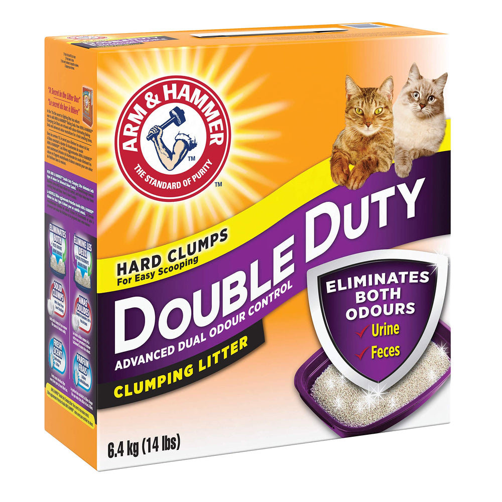 Arm & Hammer texture gros plan montrant grains et contrôle des mottes