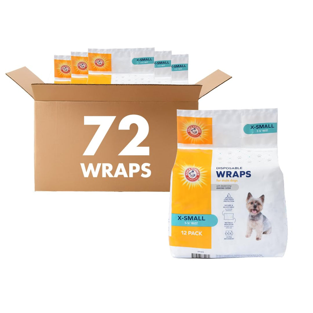 Arm & Hammer emballage bande ventrale X‑Small protège la maison