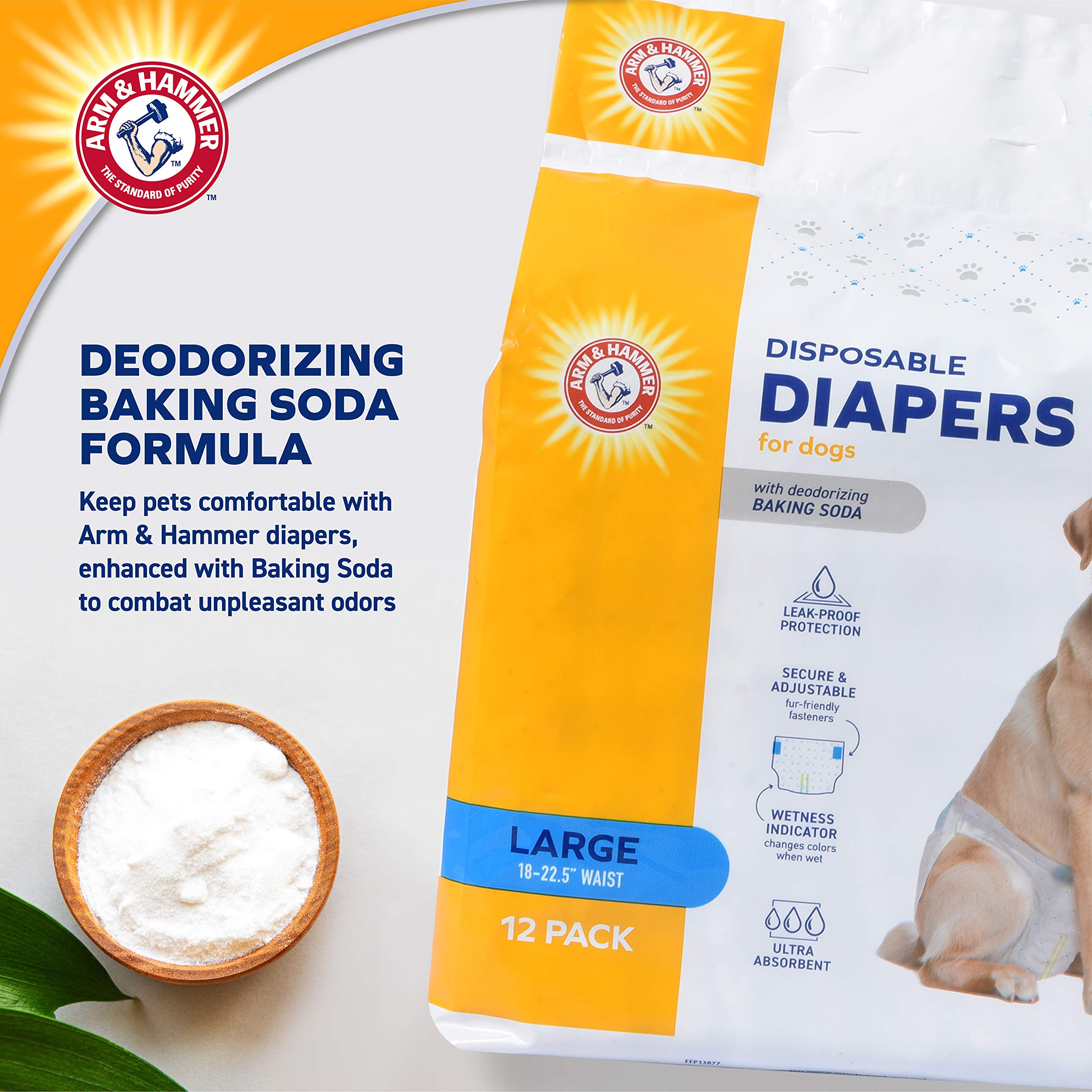ARM & HAMMER indicateur d'humidité visible pour changement facile