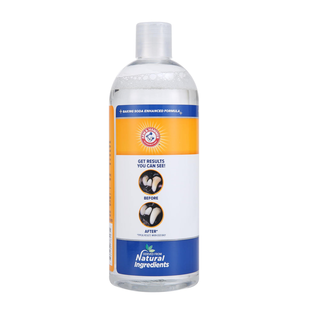 Arm & Hammer étiquette nutrition montrant informations de dosage