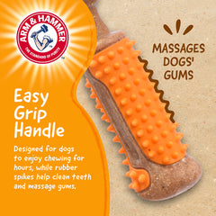 Arm & Hammer texture de fibres de bois compressées, sensation bois sans échardes