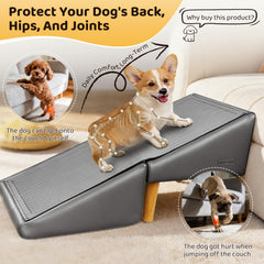 AronYada marchepied en usage montrant chien montant sans effort