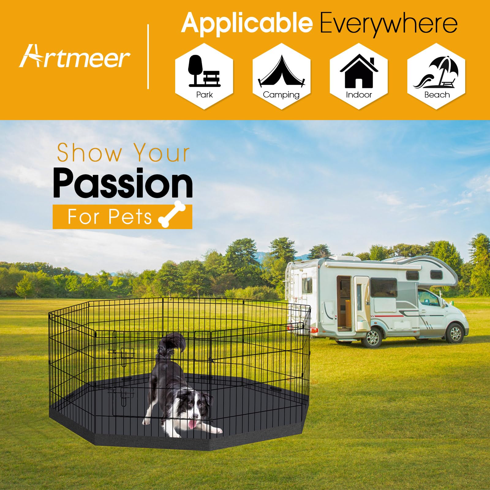 Artmeer tapis en intérieur protégeant parquet et facilitant nettoyage