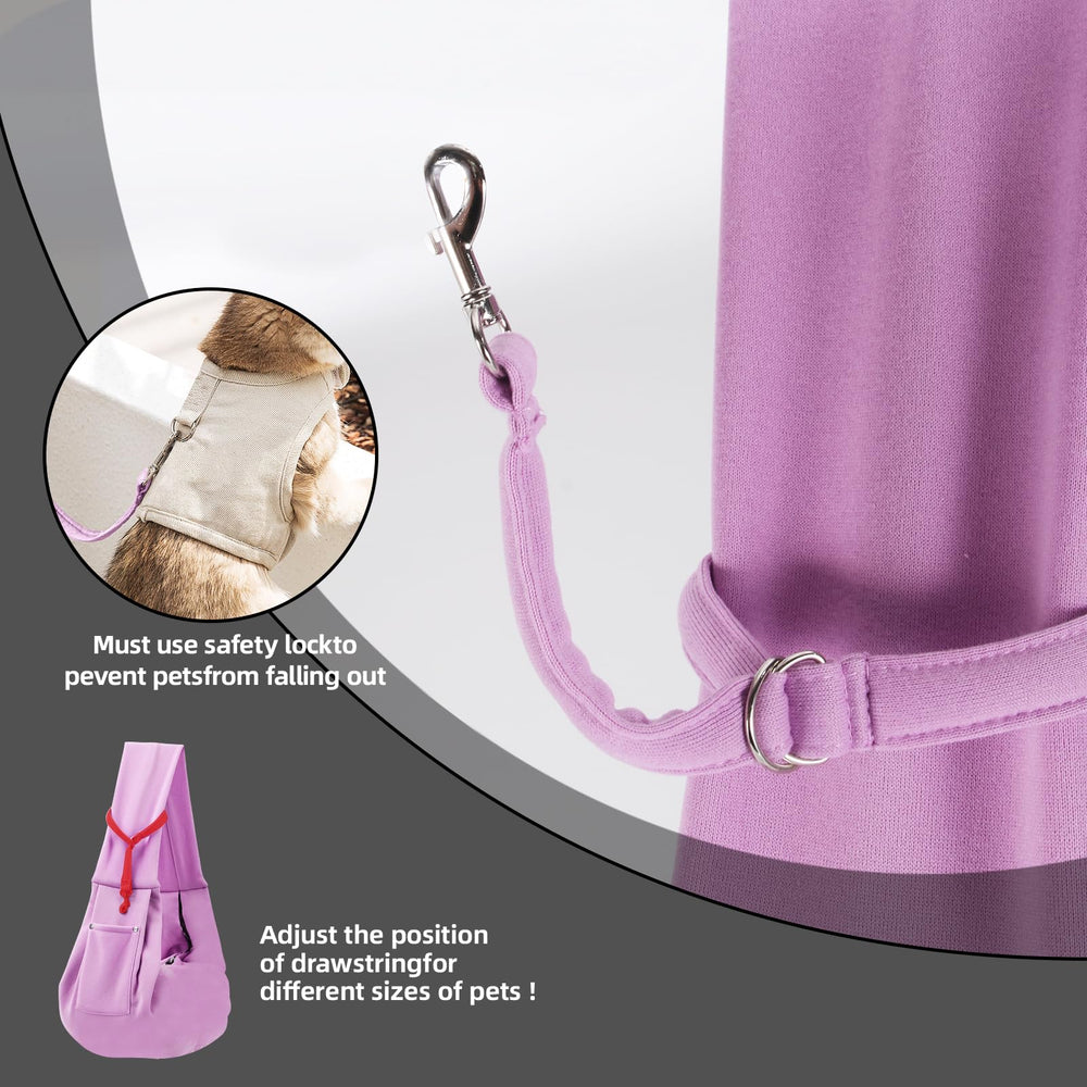 ARZQUT comparaison de taille montrant un petit chien dans le sac pour référence