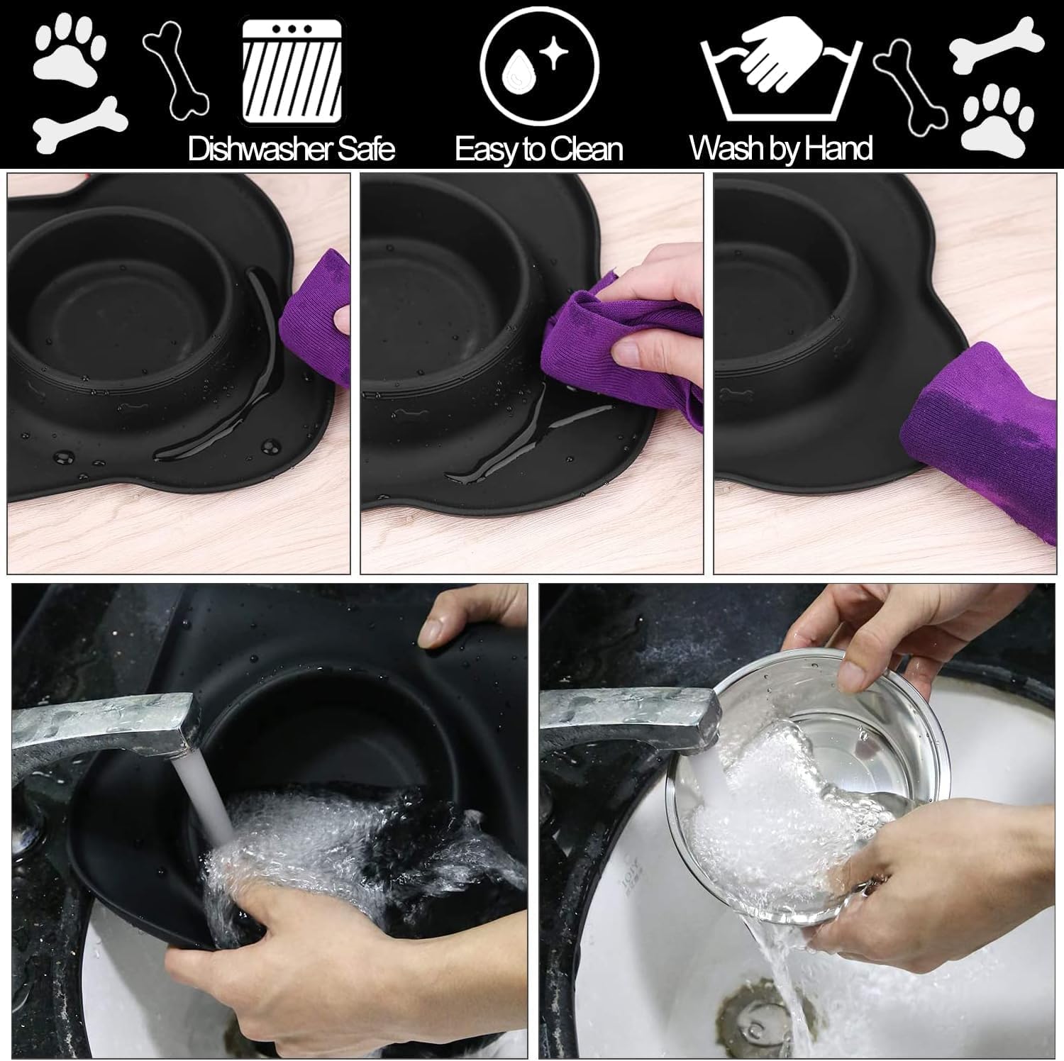 AsFrost bols dans lave-vaisselle, nettoyage facile et hygiénique