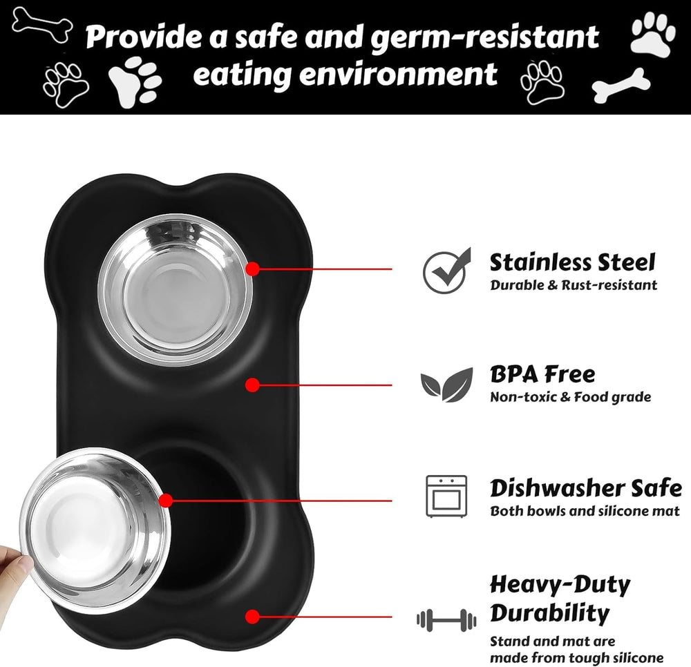 AsFrost bol en usage, chien boit proprement et sans éclaboussures