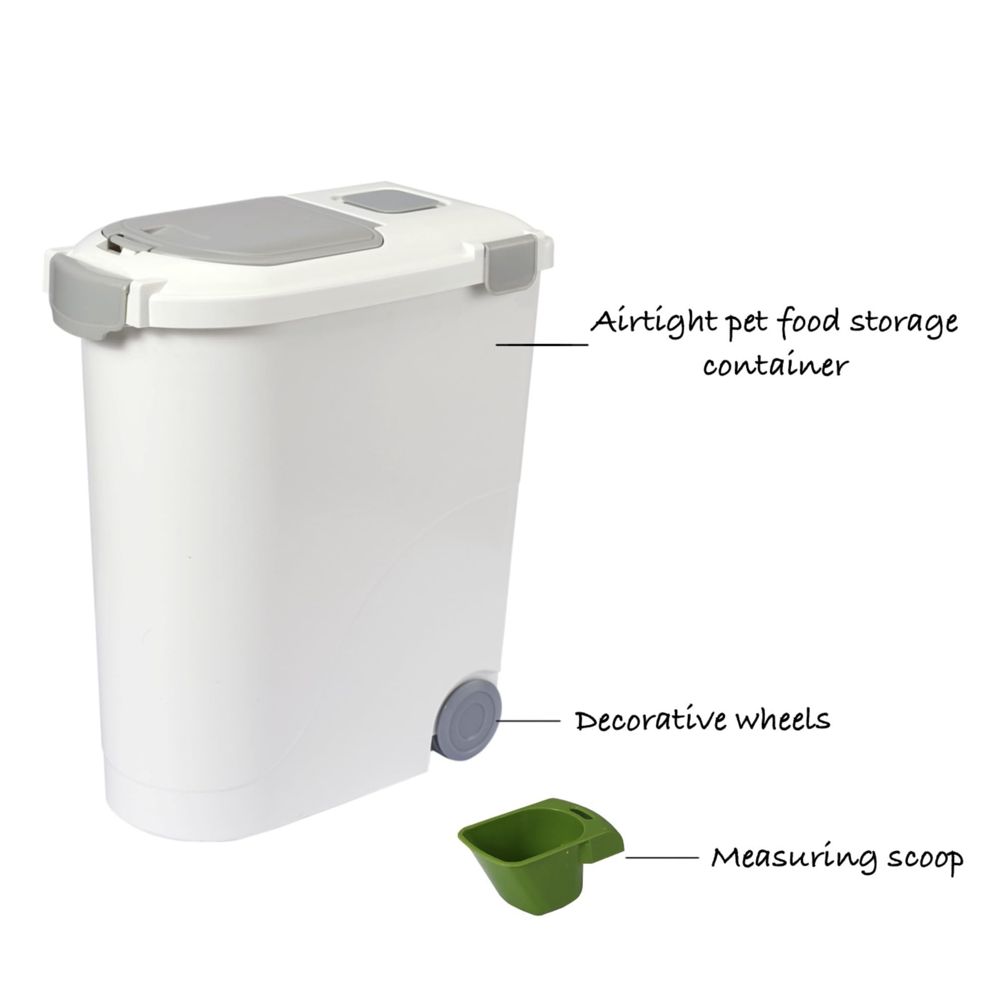 Ashfield & Harkness vue latérale profil mince adapté aux espaces restreints