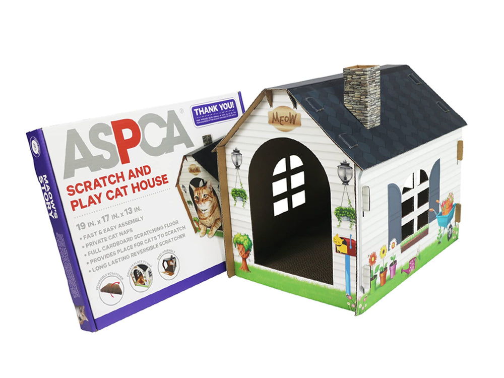 ASPCA maison pliée à plat pour un rangement compact