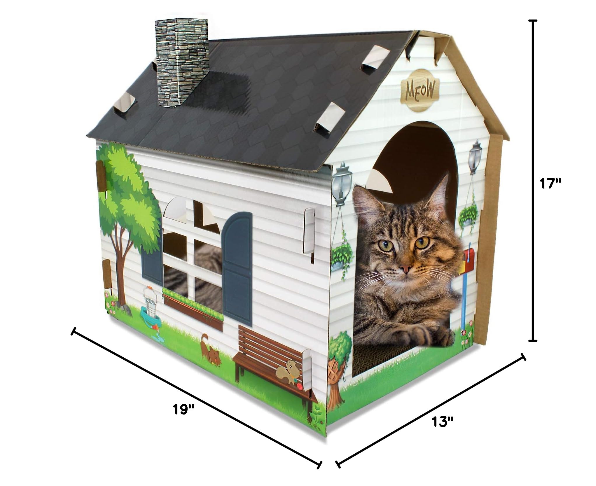 ASPCA maison posée dans un salon montrant intégration décorative