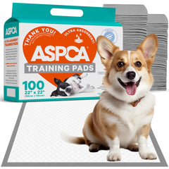 ASPCA emballage du tapis 22x22 montrant le nombre et le parfum Fresh, protection longue durée