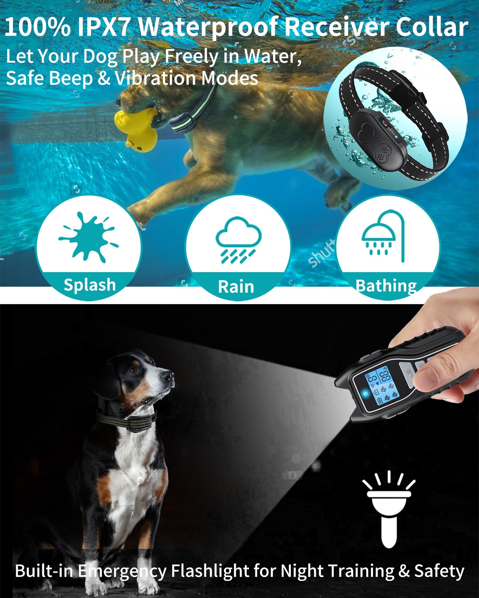Asrcs emballage et contenu montrant accessoires et manuel inclus