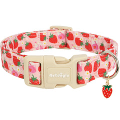Astdogio collier face rose fraises, look photogénique et confortable