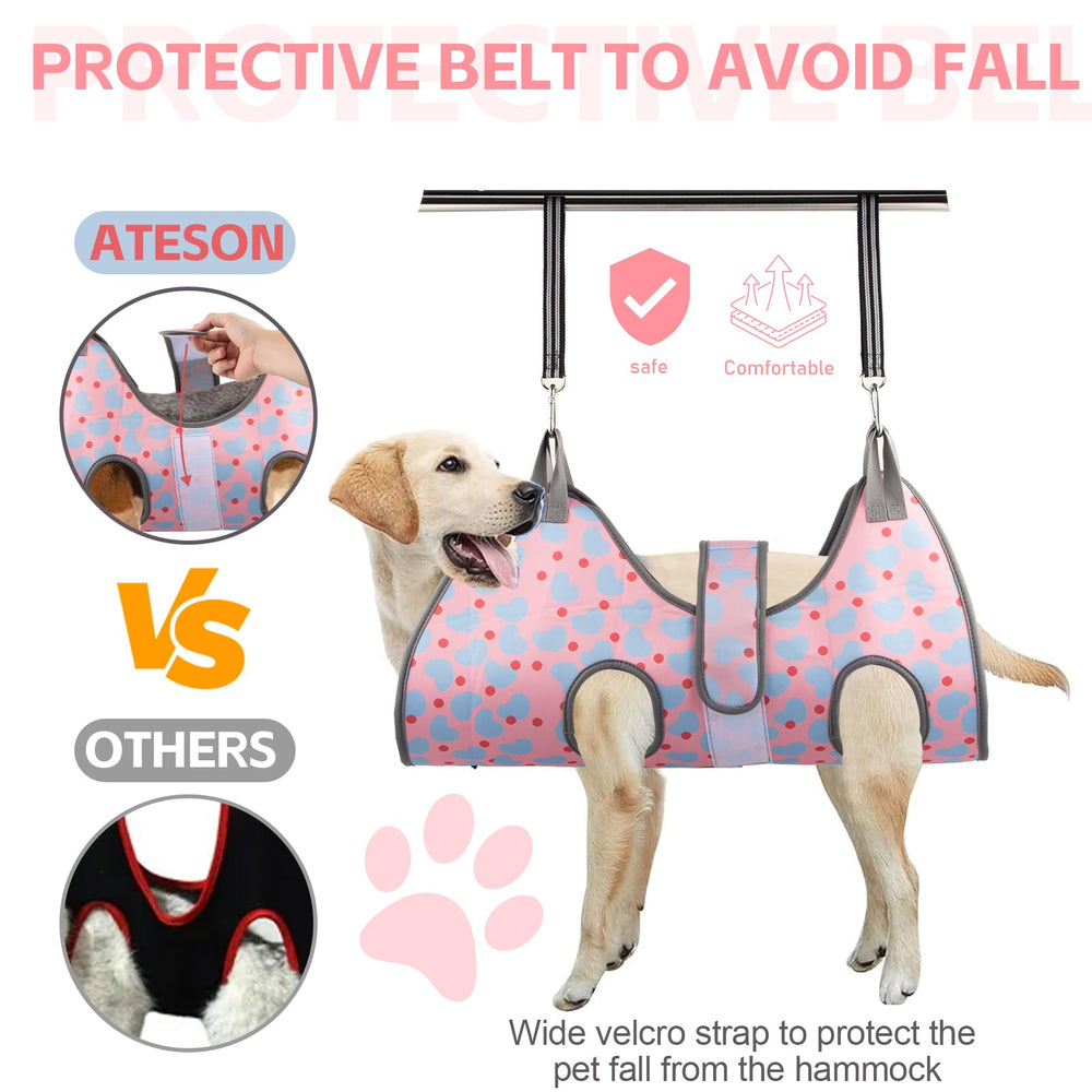 ATESON gros plan mesh 3D respirant, confort et ventilation pour l’animal