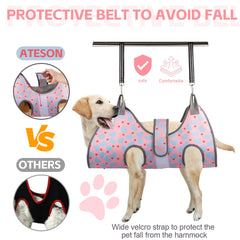 ATESON gros plan mesh 3D respirant, confort et ventilation pour l’animal