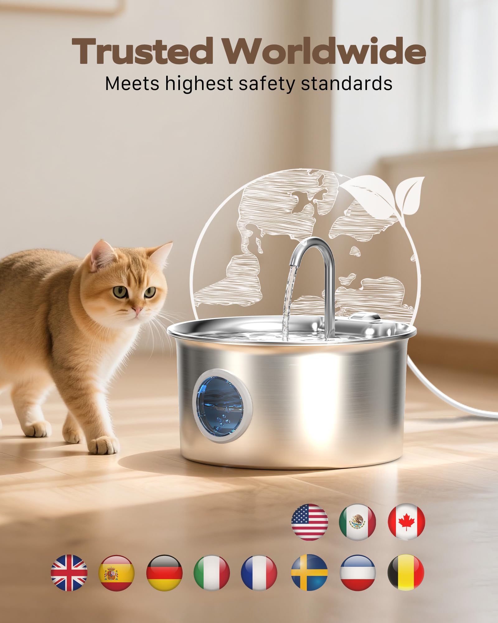 ATMZIQXR fontaine intégrée dans cuisine pour esthétique et usage quotidien