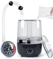 AUAAQ vue de face du brumisateur montrant design compact et remplissage facile