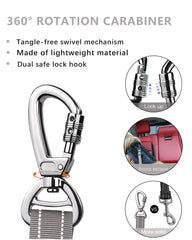 AUBELL attache boucle voiture démontrant fixations universelles et solidité